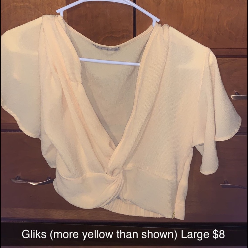 Yellow shirt